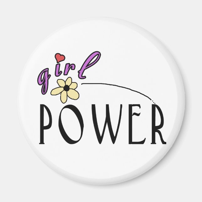 Girl Power Magnet (Front)