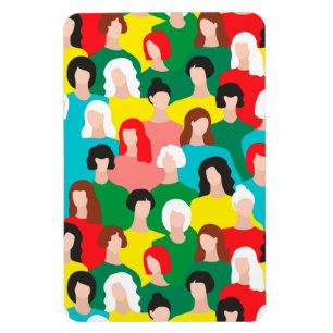 Girl power magnet