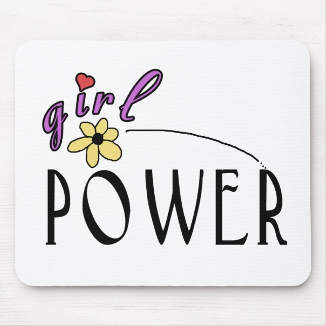 Girl Power Mouse Pad (Front)