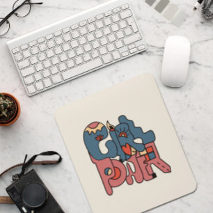 Girl Power Mouse Pad
