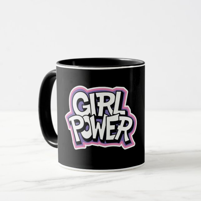 Girl Power Mug (Front Left)