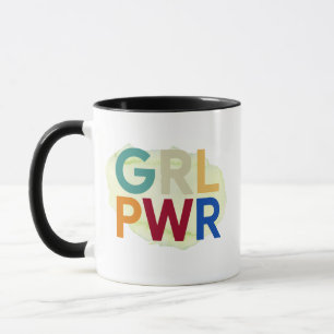 Girl Power Mug - Feminist Women Empowerment Coffee