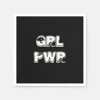 Girl power - napkin