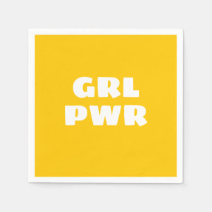 Girl Power Napkins