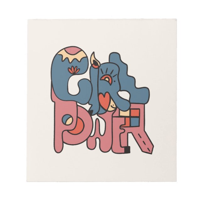 Girl Power Notepad (Front)