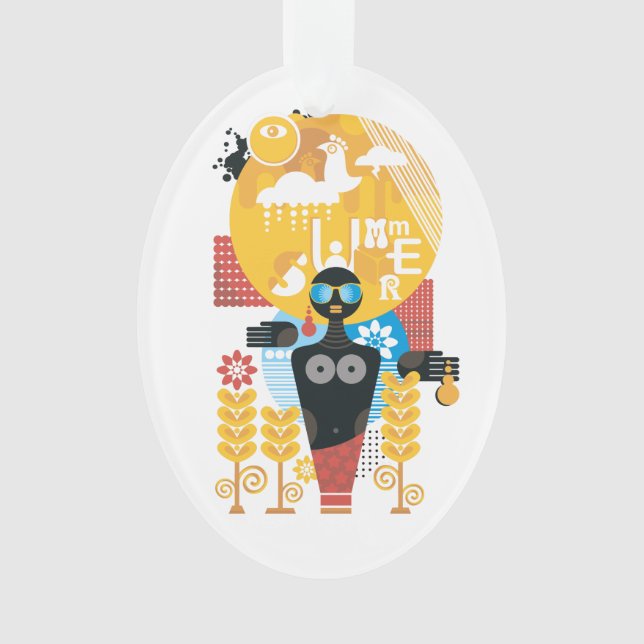 Girl power ornament (Front)