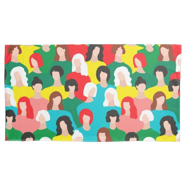 Girl power pillowcase (Front)