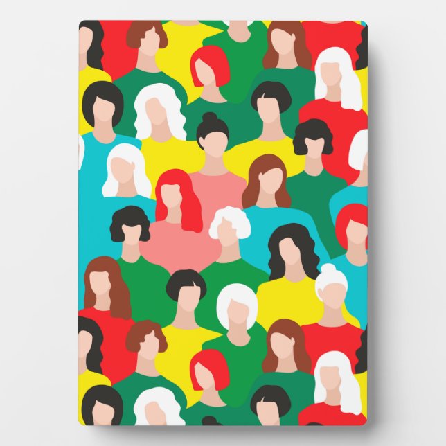 Girl power plaque (Front)