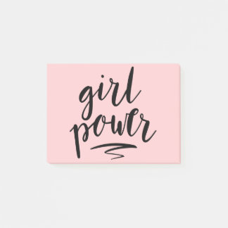 Girl Power Post-it Notes