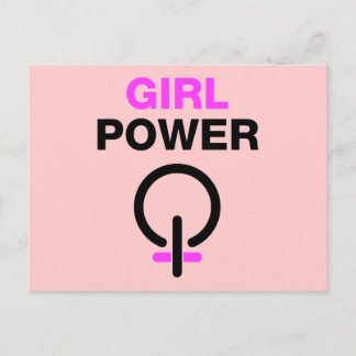 Girl Power Postcard
