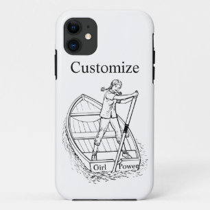 Girl Power Sculling Boat Thunder_Cove  iPhone 11 Case