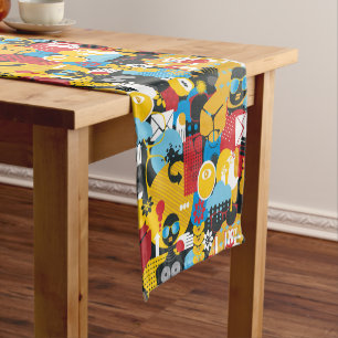 Girl power short table runner
