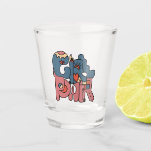 Girl Power Shot Glass