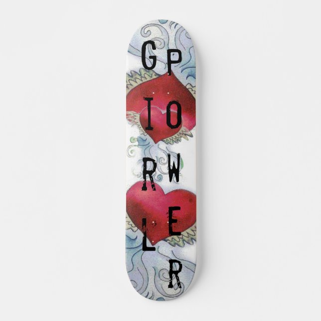 Girl Power - Skateboard (Front)