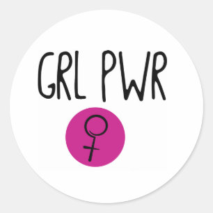 Girl Power Sticker (GRL PWR)