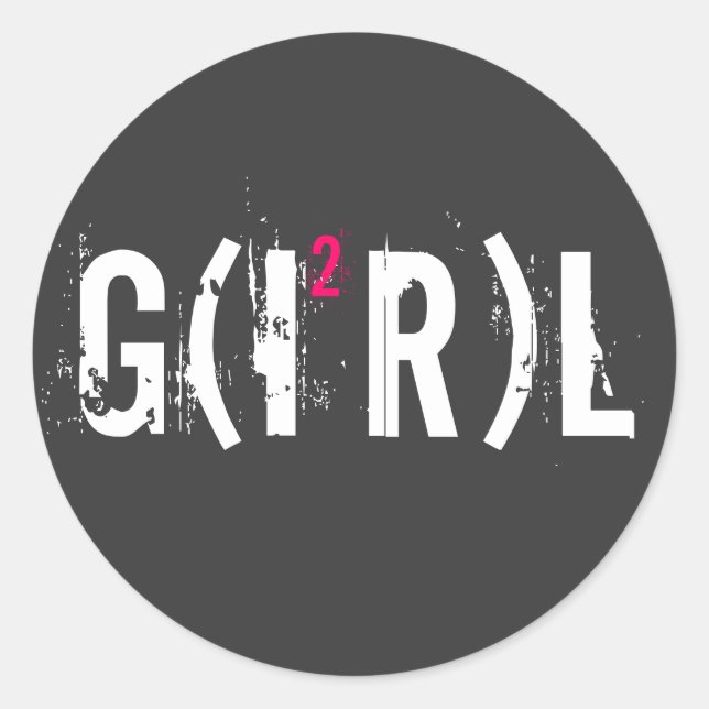 Girl Power Stickers (Front)