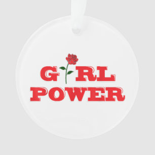 Girl Power T-Shirt - Awesome Women Female Feminist Ornament