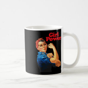 Girl Power T Shirt Women's Feminist Roar Resist No Coffee Mug