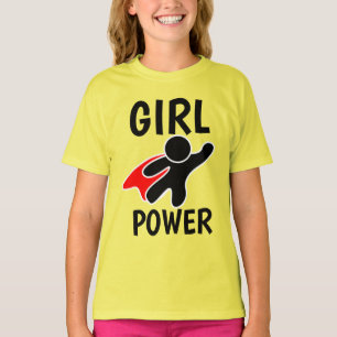 GIRL POWER T-shirts kids & teens