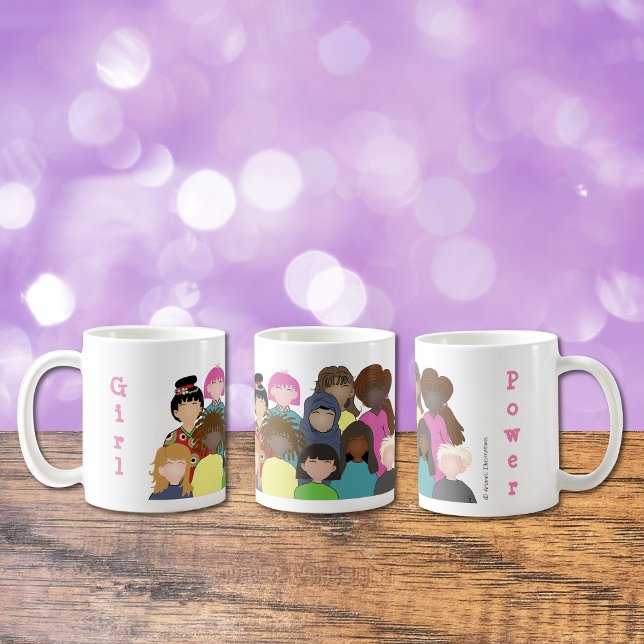 Girl Power | Women Celebration coffee mug (Creator Uploaded)