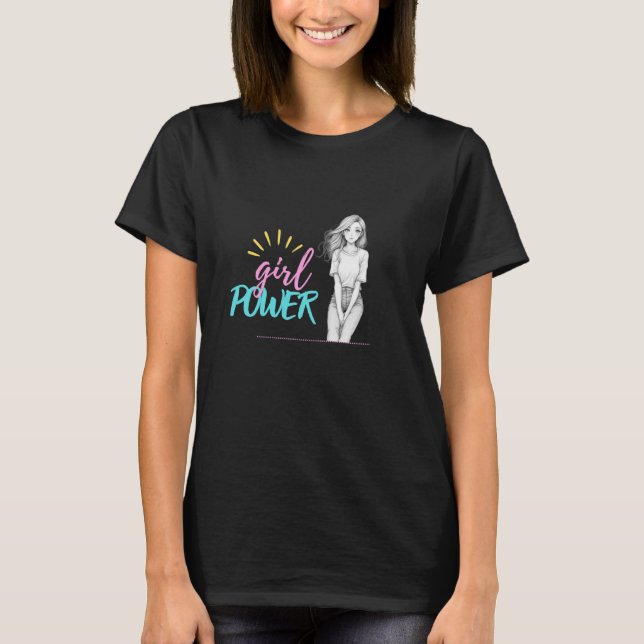 Girl Power | Women's Basic T-Shirt (Front)