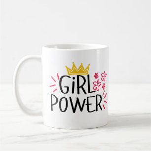 Girl Power Women's Day Coffee Mug