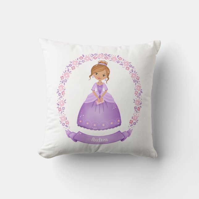 Girl Princess Cushion (Front)