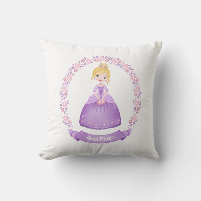 Girl Princess Cushion (Front)