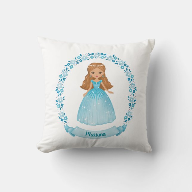 Girl Princess Cushion (Front)