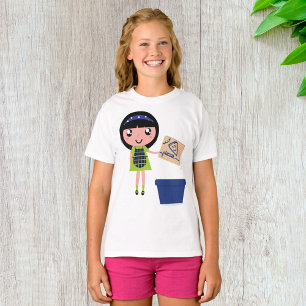Girl Recycling Cardboard T-Shirt