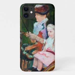 Girl Riding a Carriage, Mary Cassatt iPhone 11 Case