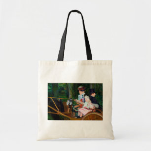 Girl Riding a Carriage, Mary Cassatt Tote Bag