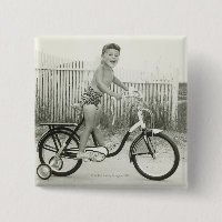 Girl Riding Bicycle