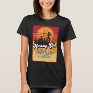 Girl Robin Hood Archery Girl T-Shirt