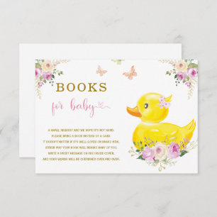 Girl Rubber Duck Books for Baby cards