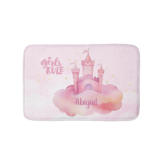Girl Rule Palace on the Pink Cloud Bath Mat