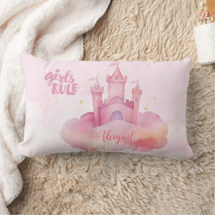 Girl Rule Palace on the Pink Cloud Lumbar Cushion