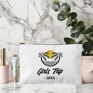 Girl’s Trip Makeup Bachelorette Party Favour Trave Accessory Pouch