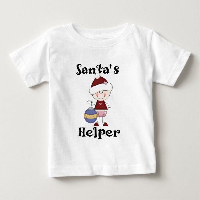 Girl Santa's Helper T-shirts and Gifts (Front)