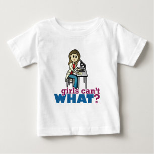 Girl Scientist Baby T-Shirt