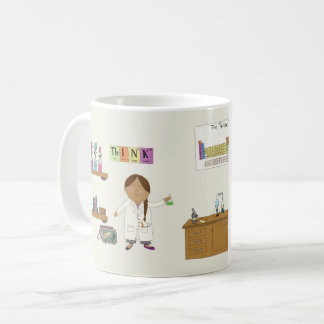 Girl Scientist Coffee Mug