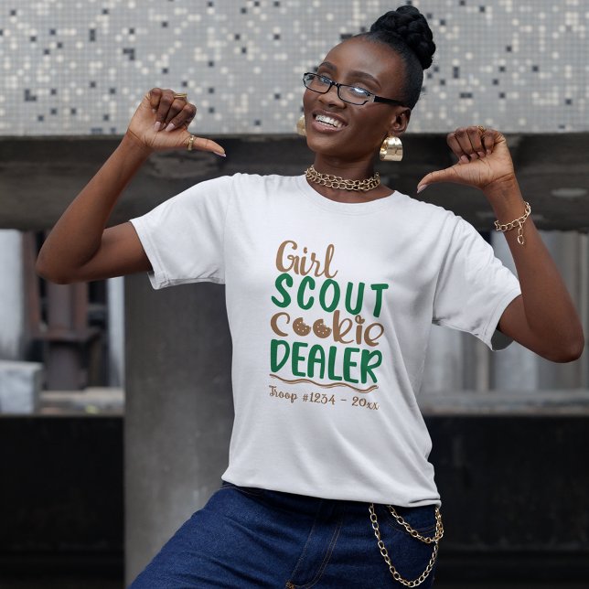 Girl Scout Cookie Dealer Custom T-Shirt (Creator Uploaded)
