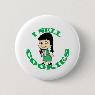 Girl Scout Cookies 6 Cm Round Badge