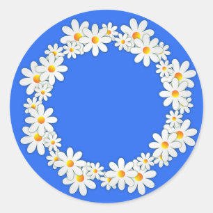Girl Scout Daisy Classic Round Sticker