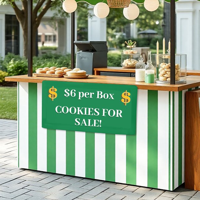 Girl Scout Green Dollar Sign Cookie For Sale (Creator Uploaded)