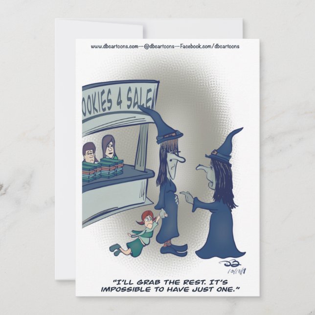 Girl Scout Greeting Card (Front)