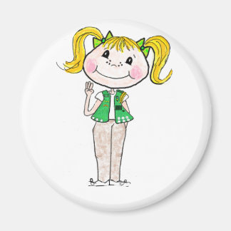 Girl Scout Junior Keeping the Promise Magnet