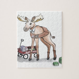 Girl Scout Moose Jigsaw Puzzle