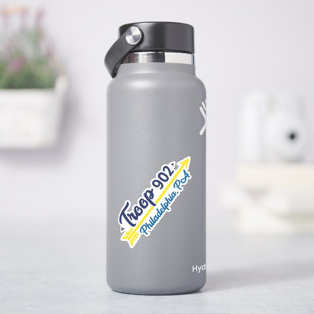 Girl Scout Troop Vinyl Sticker (HydroFlask)