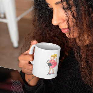 Girl Singing Coffee Mug